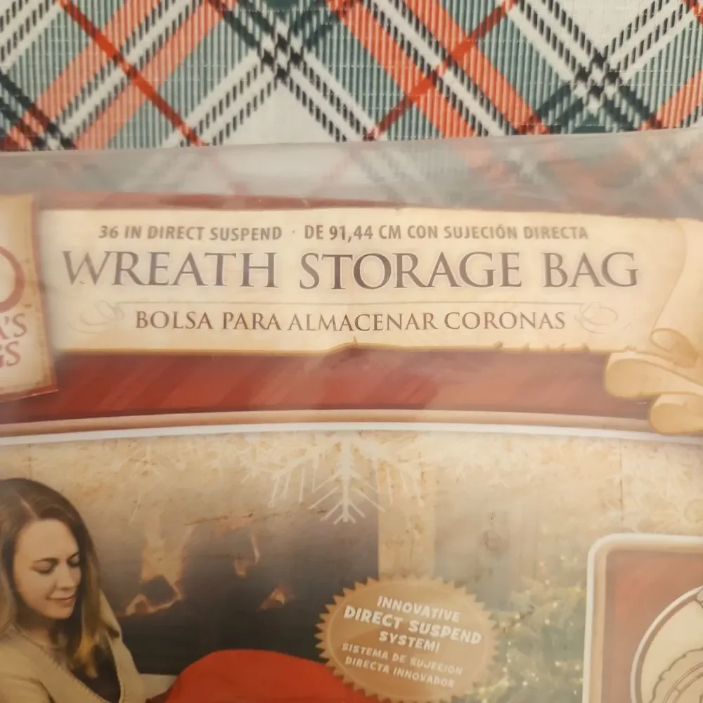 Santa's Bags Wreath Storage Bag